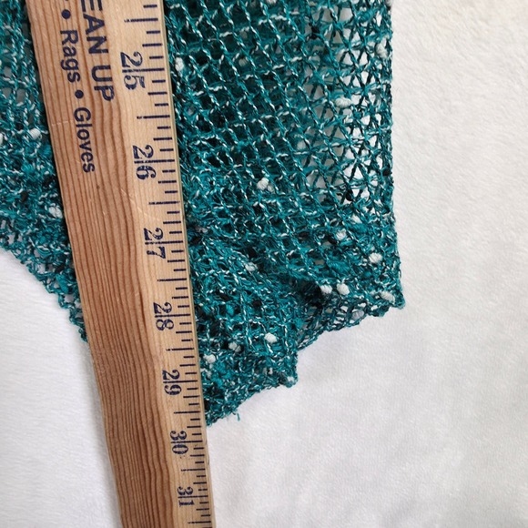 Elegant Teal Women's Sweater - Picture 6 of 16